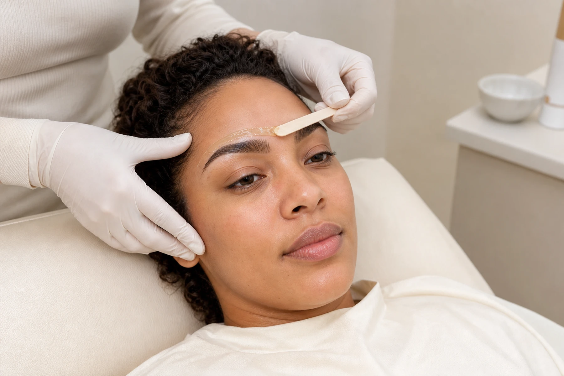 Professional waxing treatment imagery for Eyebrow Waxing